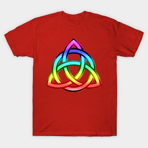 Triquetra (Trinity Knot) T-Shirt by TeesandTops